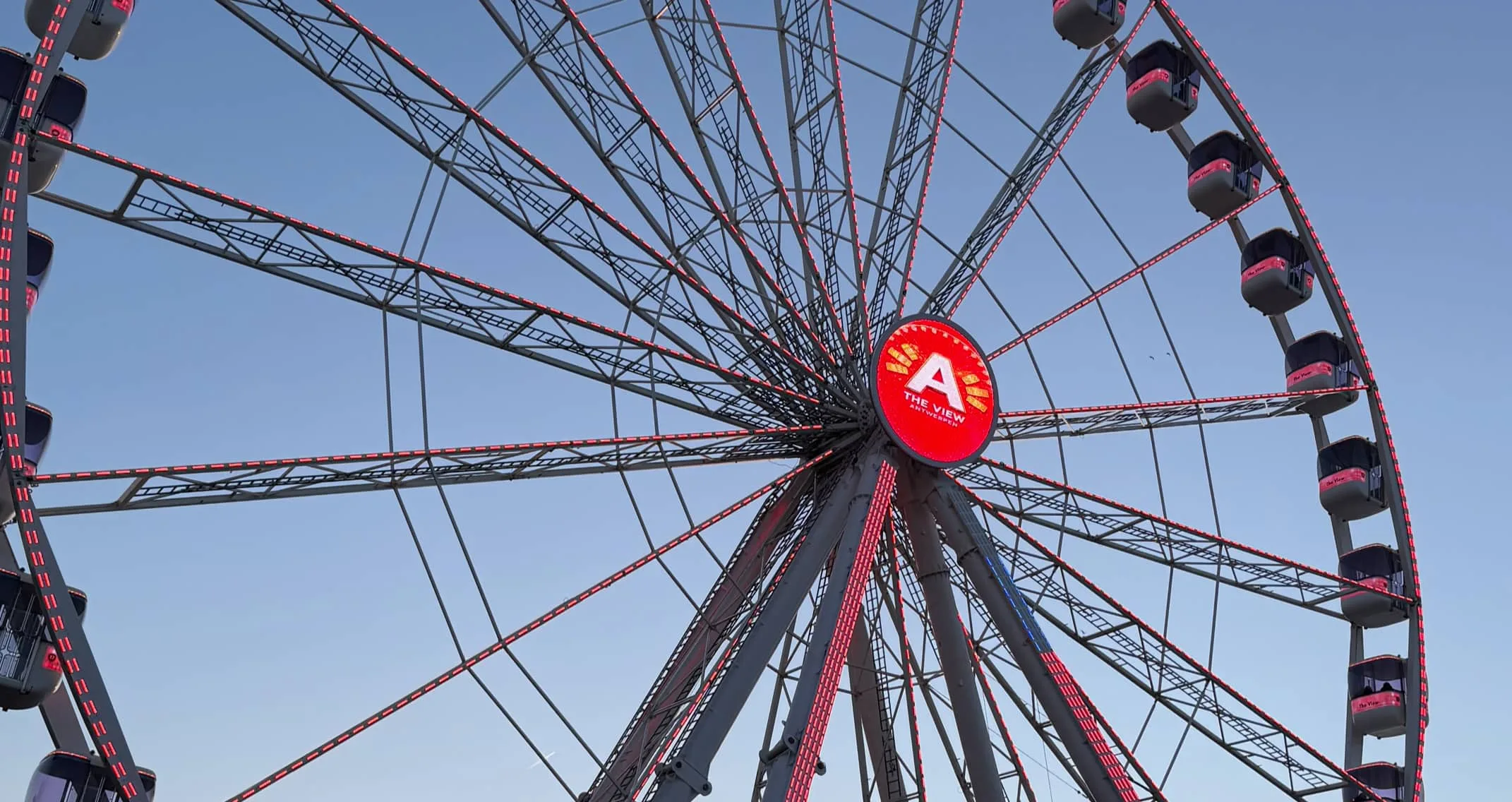 Ferris wheel, Antwerp, Belgium, February 2026
